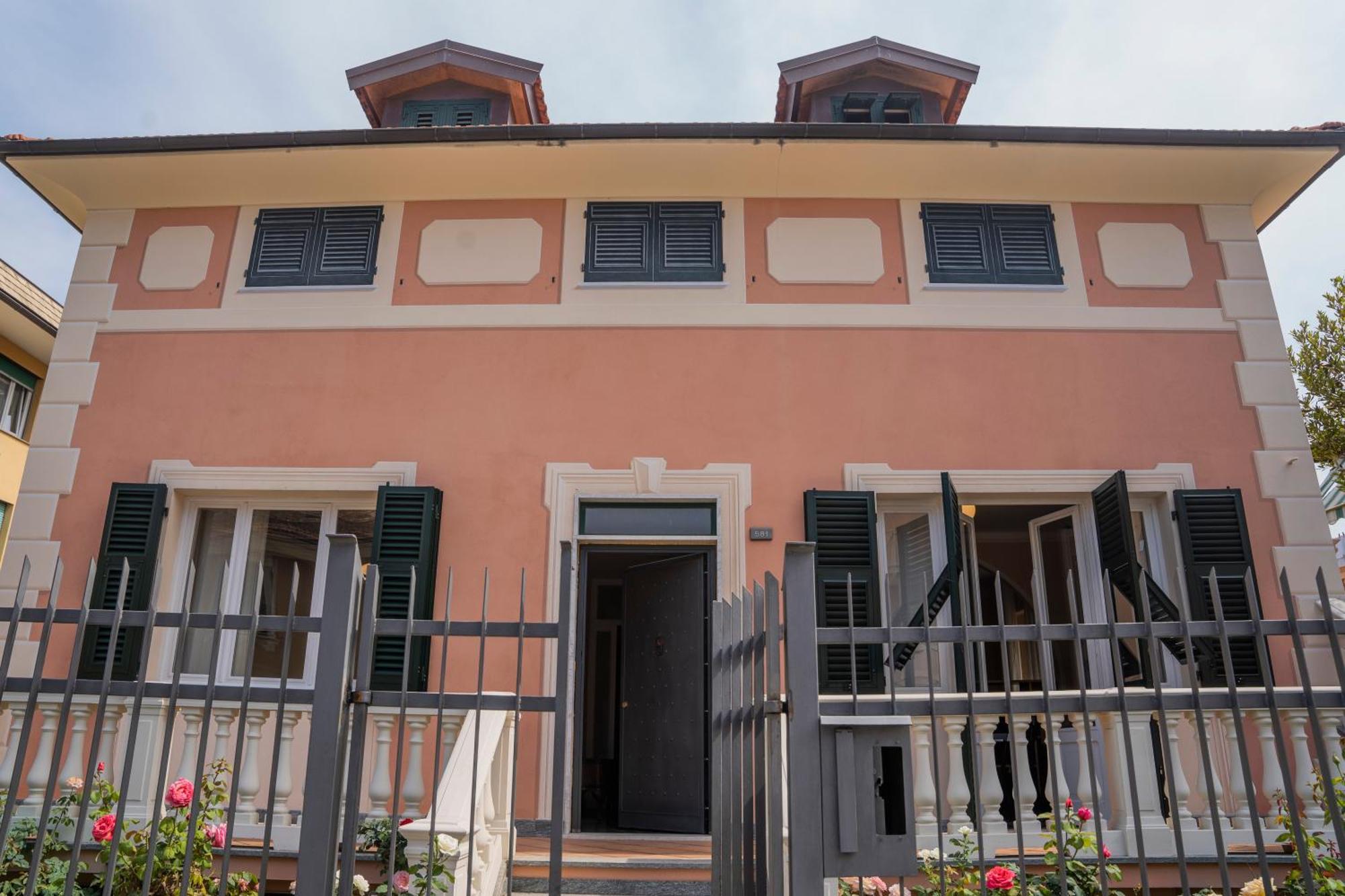 050 - Villa Genny Appartamento Lauro Sestri Levante Ngoại thất bức ảnh